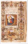 CHERICO, Francesco Antonio del Prayer Book of Lorenzo de  Medici uihu oil painting